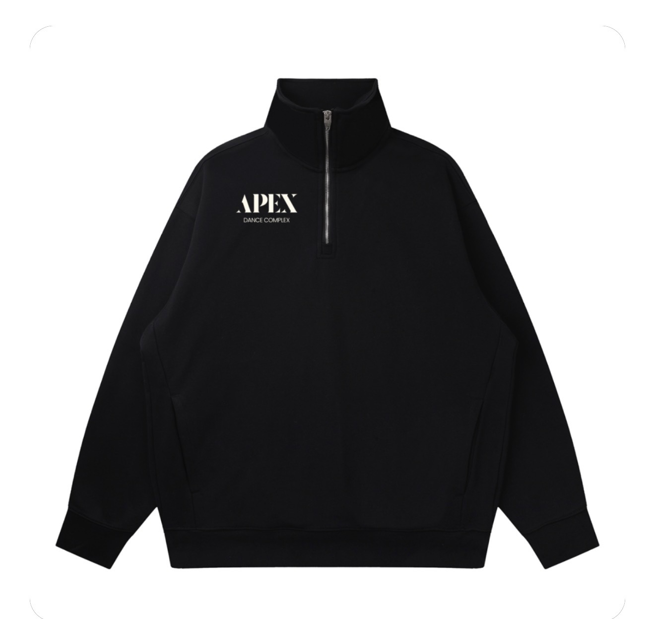 APEX Quarter-zip Sweatshirt - Black